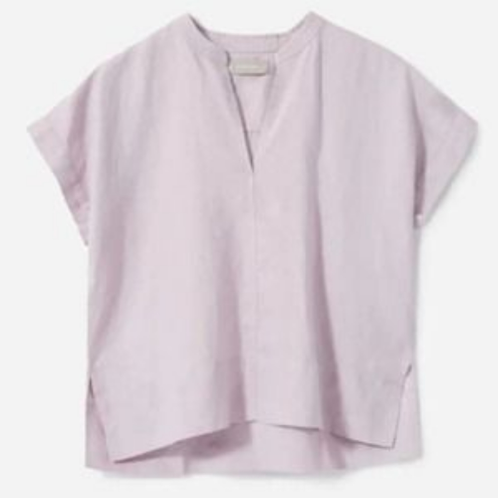 Everlane Women's Blouse in Light Purple